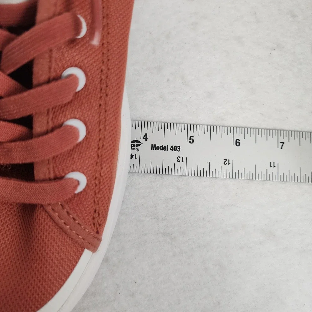 Tropicfeel Sunset Womens US 7.5 Sneakers Ginger Red White Low Top Athletic Shoes